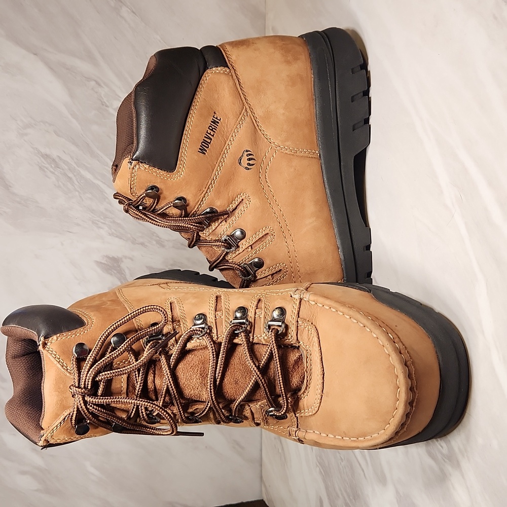 Wolverine "Potomac" English Moc Steel-Toe Boots